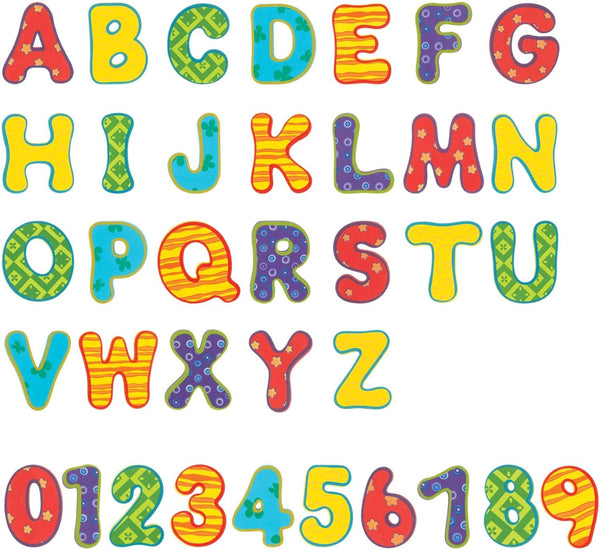 Nuby Floating Bath Tub Alphabet and Numbers Set - Soft Foam Waterproof