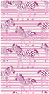 Bseiialft Pink White Zebras Stripes Crib Sheets for Boys Girls Soft and Breathable