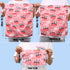 3pcs 2 Cloth Diaper Wet Dry Bags Waterproof Reusable Wet Bag with Zipper Pockets & Handle Washable Laundry Bags
