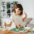 Arteza Kids Paint by Numbers Kit, 10" x 10", Fairytale Canvas Painting with 2 Canvases & 24 Acrylic Paints