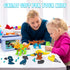 Take Apart Dinosaur Toys for Kids, Educational Construction Building Sets with Electric Drill Storage Box