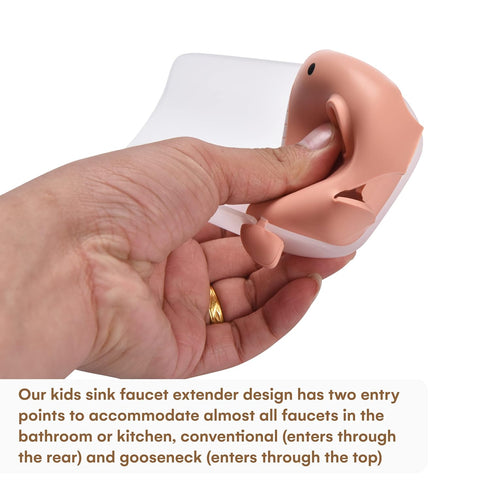 Set 2 Childlike Behavior of Bathtub Faucet Extender - Bathroom Sink Water Faucet Extension - Spout Faucet Extenders