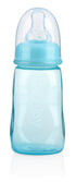 1 Count (Pack 1), Nuby Standard Neck Tinted Feeding Nurser, of Colors May Vary