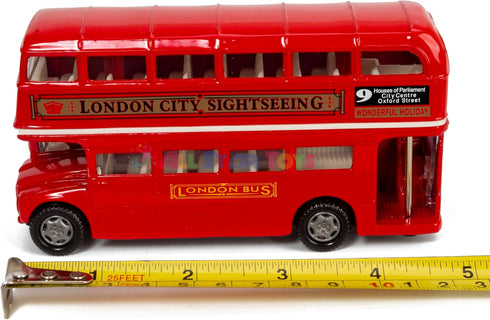 London Bus Routemaster City Tourist Closed Top Diecast, 1/76 Scale