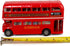 London Bus Routemaster City Tourist Closed Top Diecast, 1/76 Scale