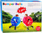 SUNSHINEMALL 2PC Inflatable Body Sumo Balls for Kids, Heavy Duty PVC Vinyl, 26" (Blue+Pink)