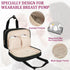ZIOZERTT Momcozy/Medela/Elvie/Willow Pack Pack,Bag Wearable Breast Pump Storage Bag Compatible with Breast Pump