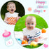 Geyoga 10 360 Pcs Baby Bibs Rotate Baby Bandana Muslin Drool Bibs Petal Bibs Burp Gauze Cloths Absorbent Bib