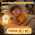 16 2 30/60min 10h Night Light for Kids | Colors & Brightness & Timer & Soft Silicone & Use | Cute Night Light for Baby