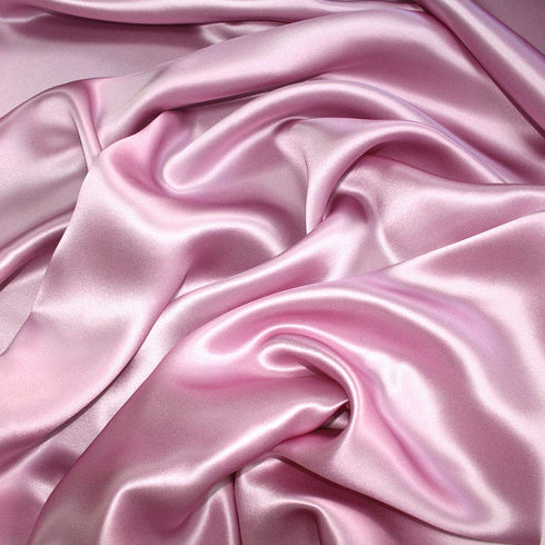Pro Goleem Satin Soft Crib Sheet for Baby with Sensitive Hair, Silky Pink Fitted Sheet 52’’x28’’x8’’ for Girls