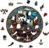300 13.4 13.3 Dragon Library Puzzles Adults Gifts for Men Women Wooden Pieces x