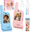 Acortjl 2 Pack Video Walkie Talkies for Kids, Rechargeable Kids Walkie Talkies with