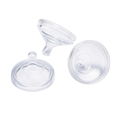Boon 1 4 Oz 3 Count 3 Pack Nursh Reusable Silicone Baby Bottles with Pouch - Stage Slow Flow - - + Extra Slow Silicone