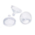 Boon 1 4 Oz 3 Count 3 Pack Nursh Reusable Silicone Baby Bottles with Pouch - Stage Slow Flow - - + Extra Slow Silicone