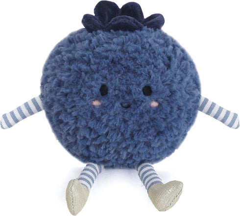 MON AMI Blue Berry Fruit Plush Toy 7-Inch Stuffed Blueberry Toy for