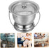 Commodes ORFOFE Stainless Steel Urinal Cup for Toddlers Adults Portable Potty for Travel Bedside