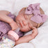 Aori Lifelike Reborn Baby Girl Dolls - Realistic 20-Inch Newborn Doll with Poseable Limbs and Feeding Kit
