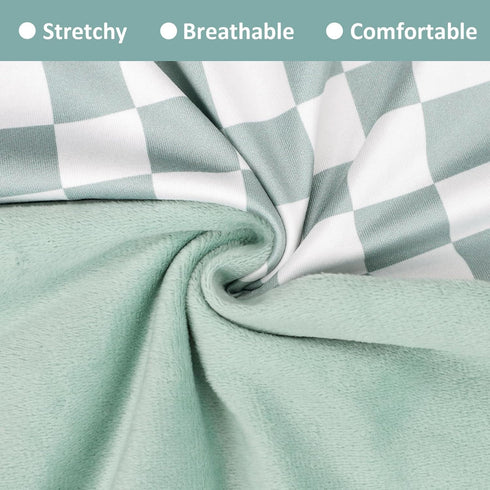 1 Pack DILIMI Nursing Pillow Cover, Soft Stretchy Nursing Cover for Breastfeeding Pillow, Reversible Removable Slipover