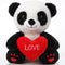 10 Inch Graduation Gifts Plush Panda, Soft Stuffed Animal with Love Heart, Cute Gift for Boys and Girls