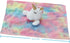CREVENT Cozy Plush Baby Security Blanket Loveys | Unicorn with Minky Dot Front & Backing | Baby Girls Gift