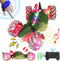 Dinosaur Remote Control Car, 2.4Ghz 4WD RC Cars with Dinosaur Sounds & Light Music, Gesture Sensing Remote Control Car