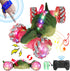 Dinosaur Remote Control Car, 2.4Ghz 4WD RC Cars with Dinosaur Sounds & Light Music, Gesture Sensing Remote Control Car