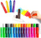 MayMoi Tempera Paint Sticks - 30 Bright Colors, Quick Drying, Easy to