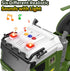 DWIRCTOYS 3 4 5 6 7 8 25" Kids Toys for Ages Years Old Boys, Large Army Semi Truck with Helicopter & Race Car, Friction