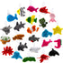 24 Set, JOYIN Pcs Prefilled Easter Eggs with Sea Animal Plush Toy Mini Ocean Toys Creatures Stuffed Keychain for Kids
