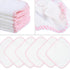 6 San Francisco Baby Washcloths for Newborn Rayon from Bamboo Washcloths, Baby Wash Cloths Soft, Wash Cloths