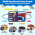 1 2 3 4 1-3, JHkim Busy Board Montessori Toys for Year Old Boys Girls Gifts, Sensory Toy for Toddlers Educational