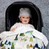 30 40 Inch TANOFAR Baby Blankets, Adventure Mountains Fleece Toddler Blanket for Boys Girls, Dotted Backing, Double