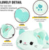 9") Onsoyours Original Rainbow Cat Plush Kitty Plushies Toy Blue Cat Kitten Stuffed Animal Soft Pillow Kawaii Plushie
