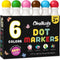 Chalkola 6 Washable Dot Markers for Toddlers 1-3 | Non Toxic Bingo