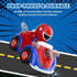 3-7 NQD Remote Control Car for Toddlers, RC Cars with Music and Lights, ABS Material RC Cartoon Race Car Toys for Kids