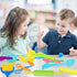 Wxqfumy Set, 9 Dough Tool Pcs Basic Dough Tools Kits for Kids, Dough Accessories Includes Cutters Roller, Rolling Pins