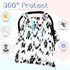 Cozy Baby Carseat Cover Boys, Newborn Car seat Canopy, Minky & Warm Cover, Winter Carrier Cover with Peep Windows, Soft