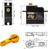 21G 25T 1/14 1/16 (2PCS) GOUPRC Micro Mini Digital Servo of Metal Gears with Servo Horn for RC Crawler Car Upgrade