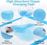 PIEMEET 100 Pack 13X18 Inch, Disposable Changing Pad, Super Absorbent Disposable Underpads, Waterproof Leak Proof