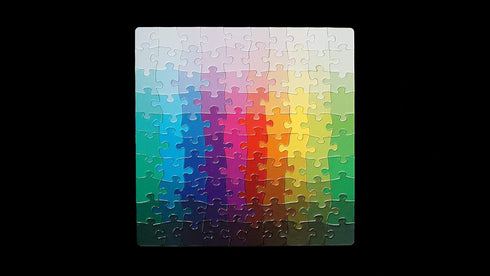 Clemens Habicht 100 Colors Jigsaw Puzzle - CMYK Gradient