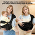 JKFIPKHI 25-60 lbs,Ideal Baby Sling Carrier,Baby Carrier Newborn to Toddler,Adjustable Lightweight Toddler Carrier
