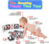 Black and White High Contrast Baby Toys, Soft Montessori Sensory Toys for Newborn Infant Development