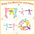 laleay 12pcs Magnetic People for Refrigerator, Fridge Magnets for Adults Kids Gifts, Magnetic Men for Teens Gifts, Kids