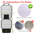 600D Black-1pc) Meolsaek Car Seat Protector for Child Car Seat, Durable Fabric Waterproof Car Seat Cover with Thick Pad