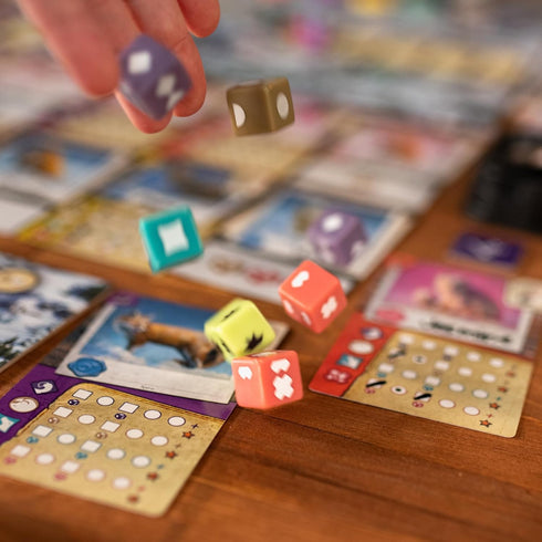 10+, 1-4 60 The Fox Experiment Board Game - Breed and Evolve Your Foxes! Strategy Game, Fun Family Game for Kids