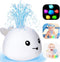 ZHENDUO Light Up Bath Toys - Automatic Spray Water Bath Toy for Toddlers, Whale Design