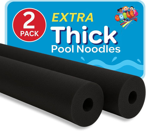 Oodles of Noodles Foam Pool Swim Noodles 2 Pack, Hollow Core Swimming