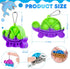 Pop Fidget Toys Bulk, 30 PCS Mini Pop Keychain Turtle Toys, Sensory Fidget Toy Pack for Kids Classroom Prizes