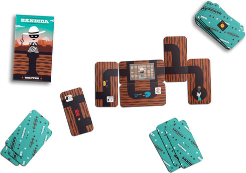 Bandida Card Game - Fun Strategy Game for Family Game Night, Cooperative for Kids & Adults, Ages 6+, 1-4 Players, 15