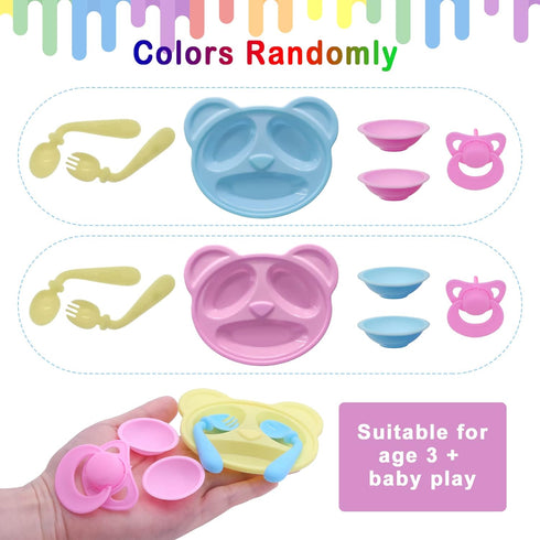 Digabi 12'' 13'' 14'' 15'' 360Sewing Pack 18 Set Baby Doll Clothes - Fits Girl Baby Dolls Clothes Dresses